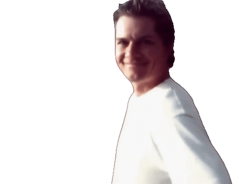 Adrian Young Running Sticker by No Doubt