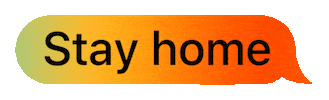 Stay Home All Day Sticker by Free & Easy