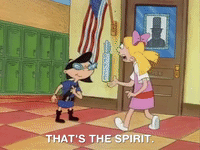 hey arnold nick splat GIF