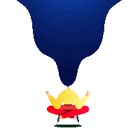 cielomagicomx ideas meditate meditar cielomagico Sticker