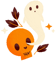Happy Trick Or Treat Sticker by Anna Hurley