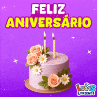 Happy Birthday Anniversary GIF by Lucas and Friends by RV AppStudios