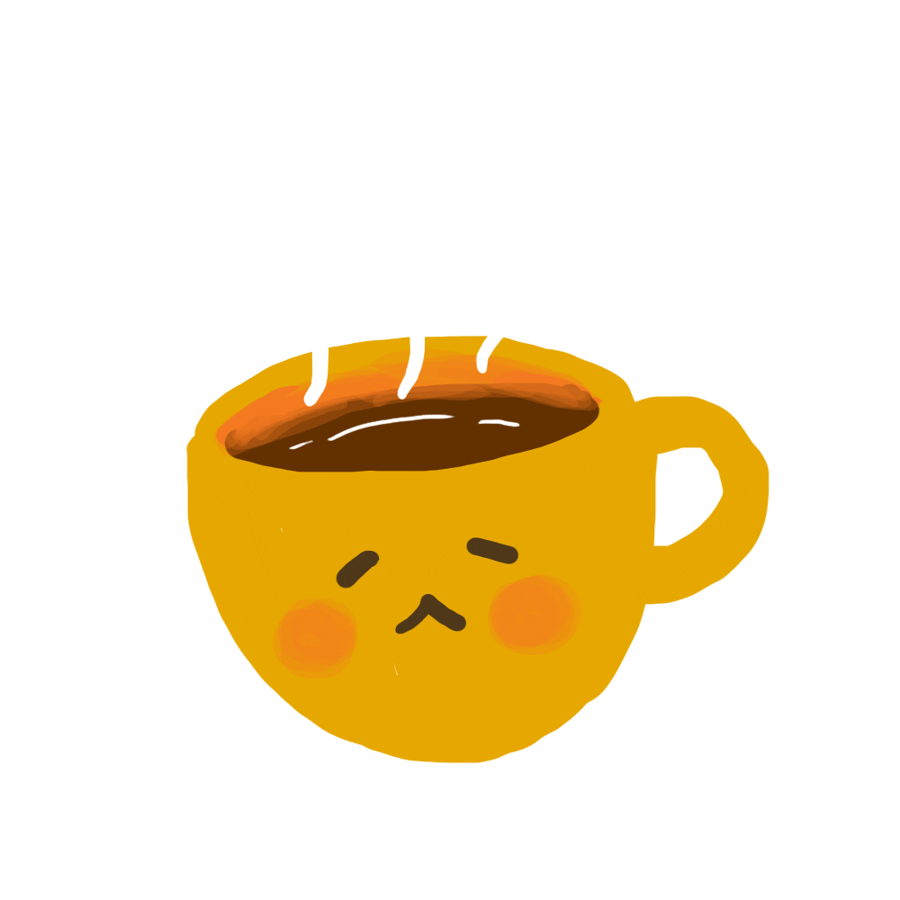 rkharismap giphyupload coffee mood cafe Sticker