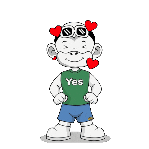Yep Yes Sticker by Zhot