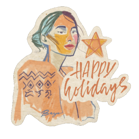 Happy New Year Christmas Sticker by bayo clothing