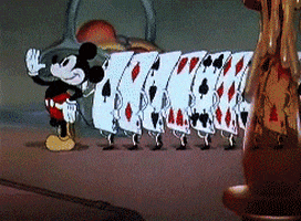 marching mickey mouse GIF