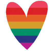 I Feel Love Pride Flag Sticker by Bonds Aus