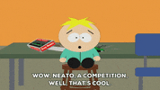 happy butters stotch GIF by South Park 