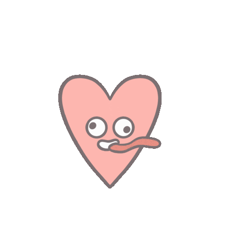 lulala0123 love cute heart animation Sticker