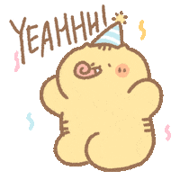 Celebrating Happy Birthday Sticker