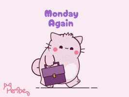 Cat Going To Work GIF by Pembe