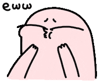 Disgust No Sticker by KETNIPZ