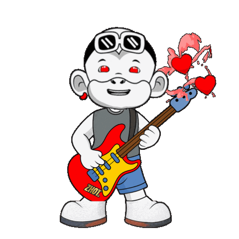 Sad Rock Sticker by Zhot