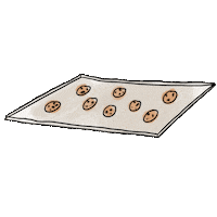 Cookies Baking Sticker by Organically Becca