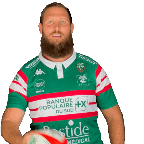 Rugby David Sticker by EFFISSENS