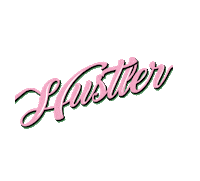 pink hustle Sticker by Antwerp Avenue
