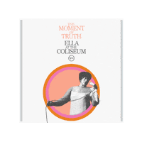 The Moment Of Truth Ella At The Coliseum Sticker by Ella Fitzgerald