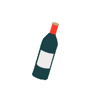Party Wine Sticker by wecandoo