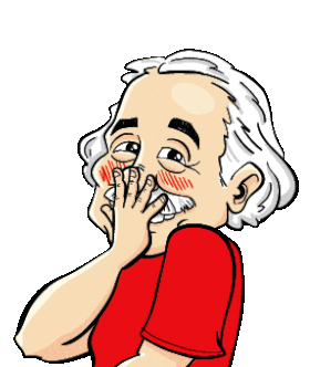 Blush Blushing Sticker by Ollie's