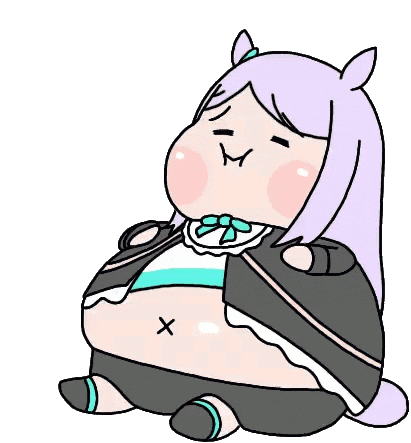 Fatty Umamusume Sticker