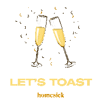 Excited Cheers Sticker by Homesick