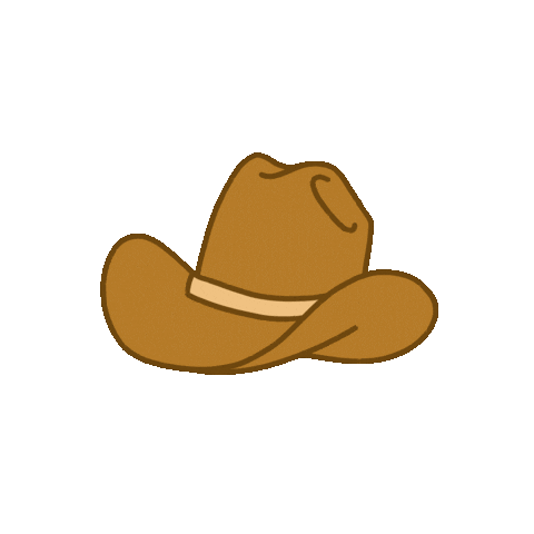 Hat Cowboy Sticker by Dickey's Barbecue Pit