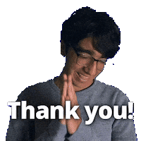 Thanks A Million Thank You Sticker