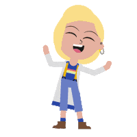 Happy Jodie Whittaker Sticker by Doctor Who