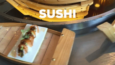 holisticdesign giphygifmaker food hungry sushi GIF