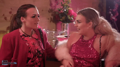 Party Reaction GIF by Real Housewives of Jersey