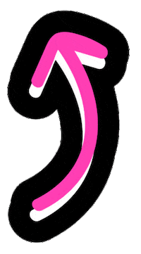 Arrow Point Sticker by The Ladies Edge