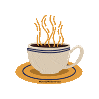Coffee Cafe Sticker by Dandy Modern Food