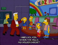 bart simpson news GIF