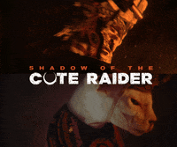 lara croft national dog day GIF by Tomb Raider