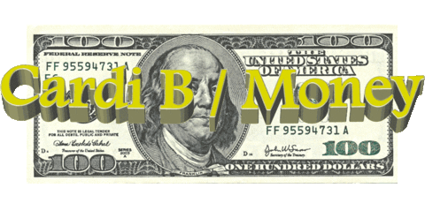 hip hop money Sticker by Warner Music Brasil