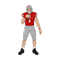 Lets Go Football Sticker by SportsManias