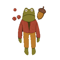 Forest Frog Sticker