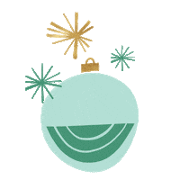Christmas Tree Sparkle Sticker by Amazon