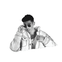 Sexy Boca Sticker by David Cava