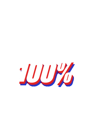 100 Percent Cycling Sticker by 100%