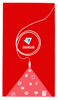 downsign art design red artist GIF
