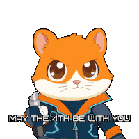 Star Wars Hamster Sticker by Hamieverse