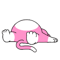 zizone_official cat animation hello illustration Sticker