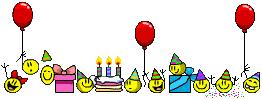 celebrate happy birthday Sticker