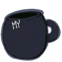 Sad Coffee Sticker