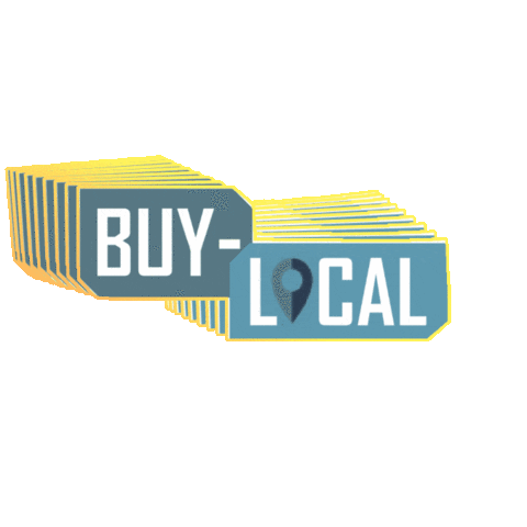 BuyLocal giphygifmaker market recycle reuse Sticker