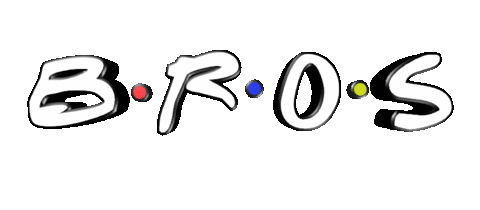 Friends Bros Sticker by GIPHY Text