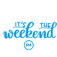 Pmm Itstheweekend Sticker by Peakmedia Marketing