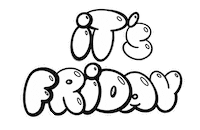 Happy Its Friday Sticker
