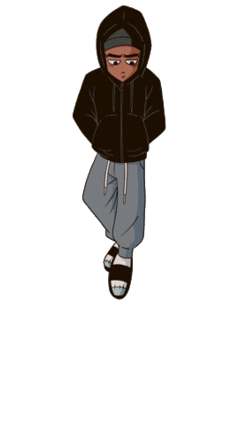 Slide Garou Sticker
